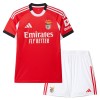 Virallinen Fanipaita + Shortsit Benfica Lisabon Lisabon Kotipelipaita 2025-26 - Lasten